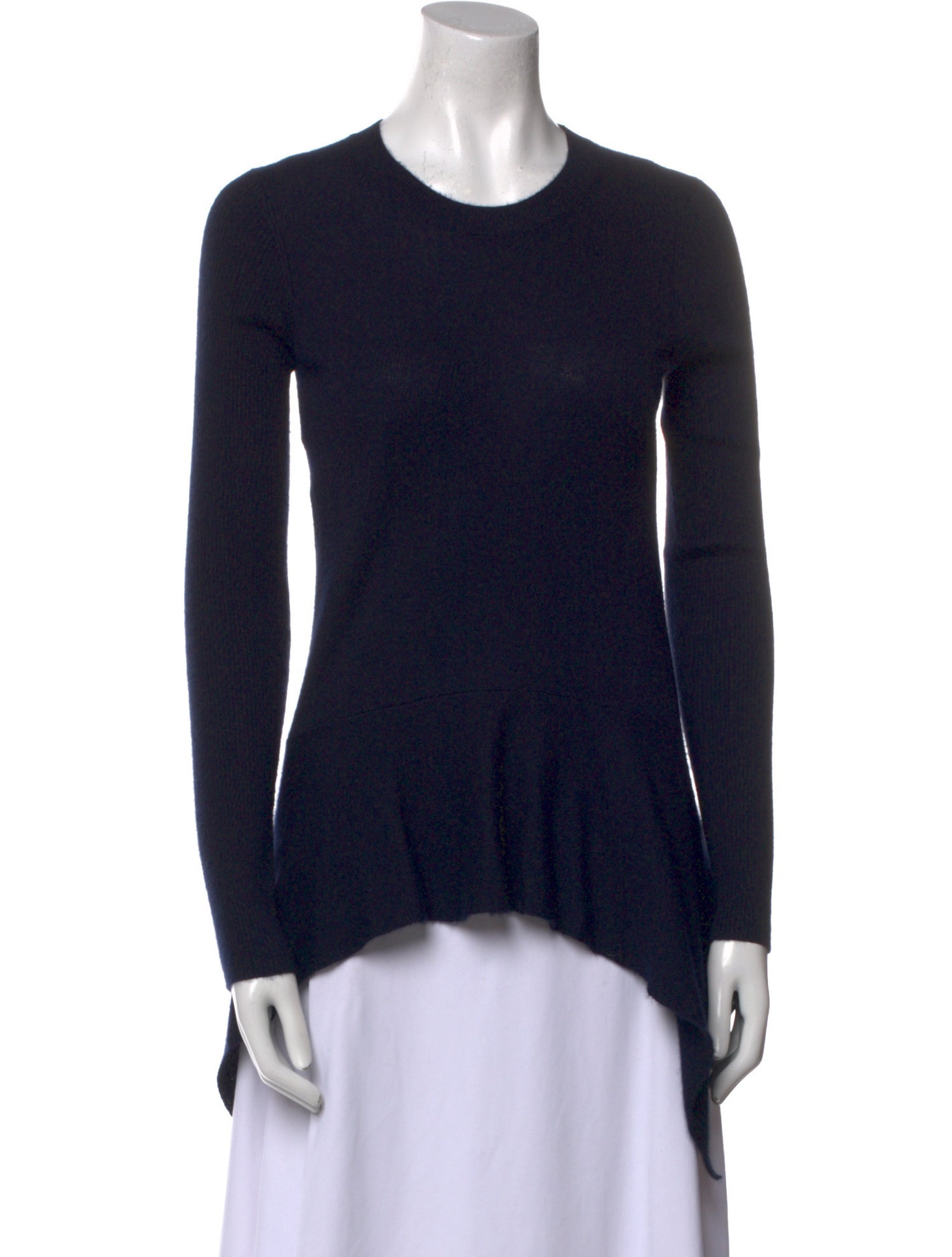 Derek Lam Crew Neck Long Sleeve Top