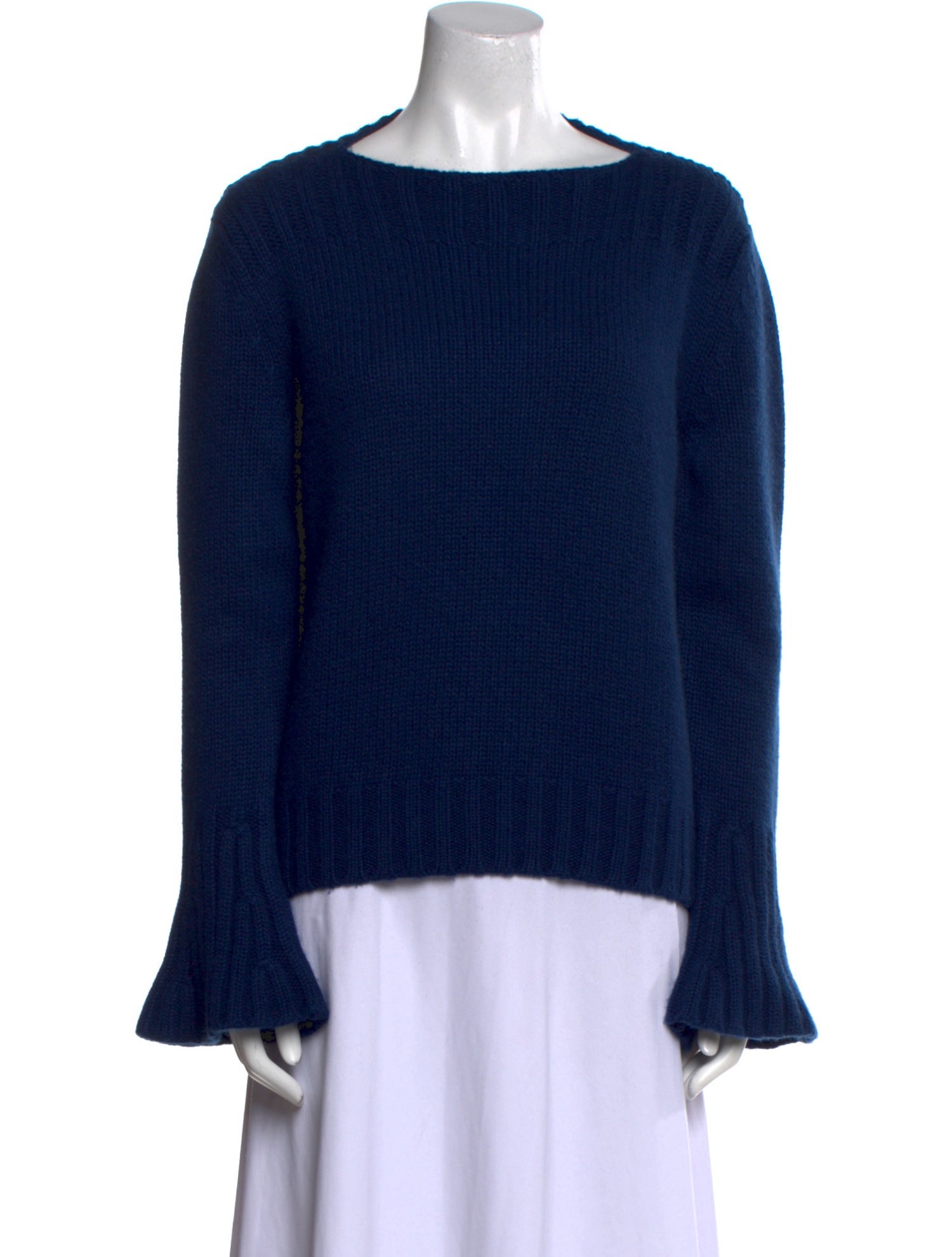Derek Lam Cashmere Bateau Neckline Sweater