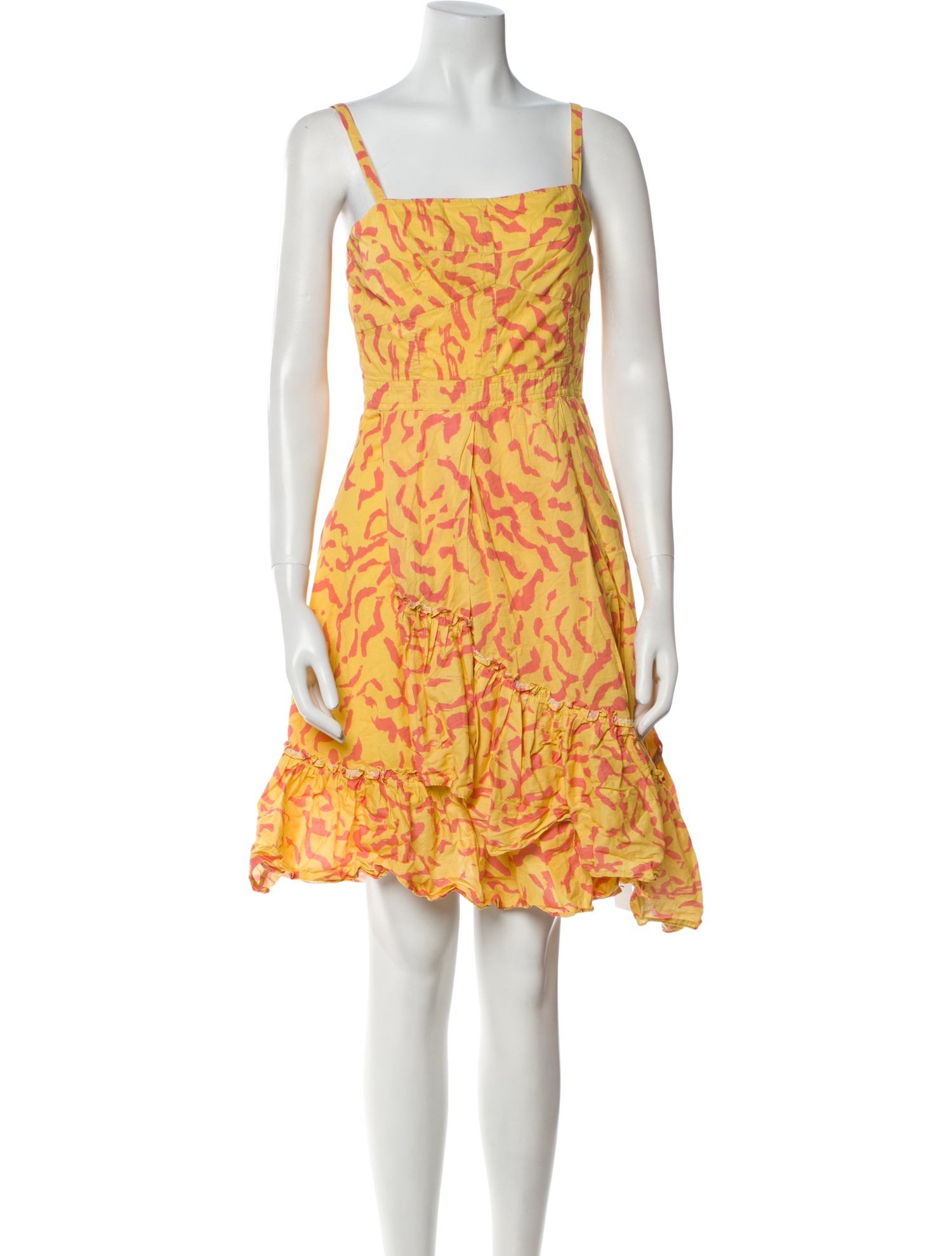 Derek Lam Printed Mini Dress