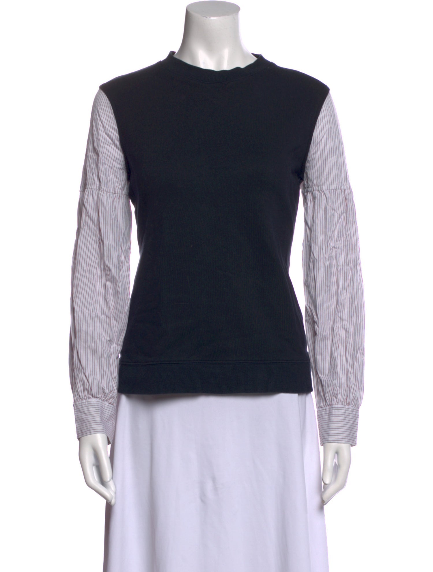 Derek Lam Crew Neck Long Sleeve Sweatshirt