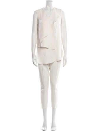 Derek Lam Silk Pant Set