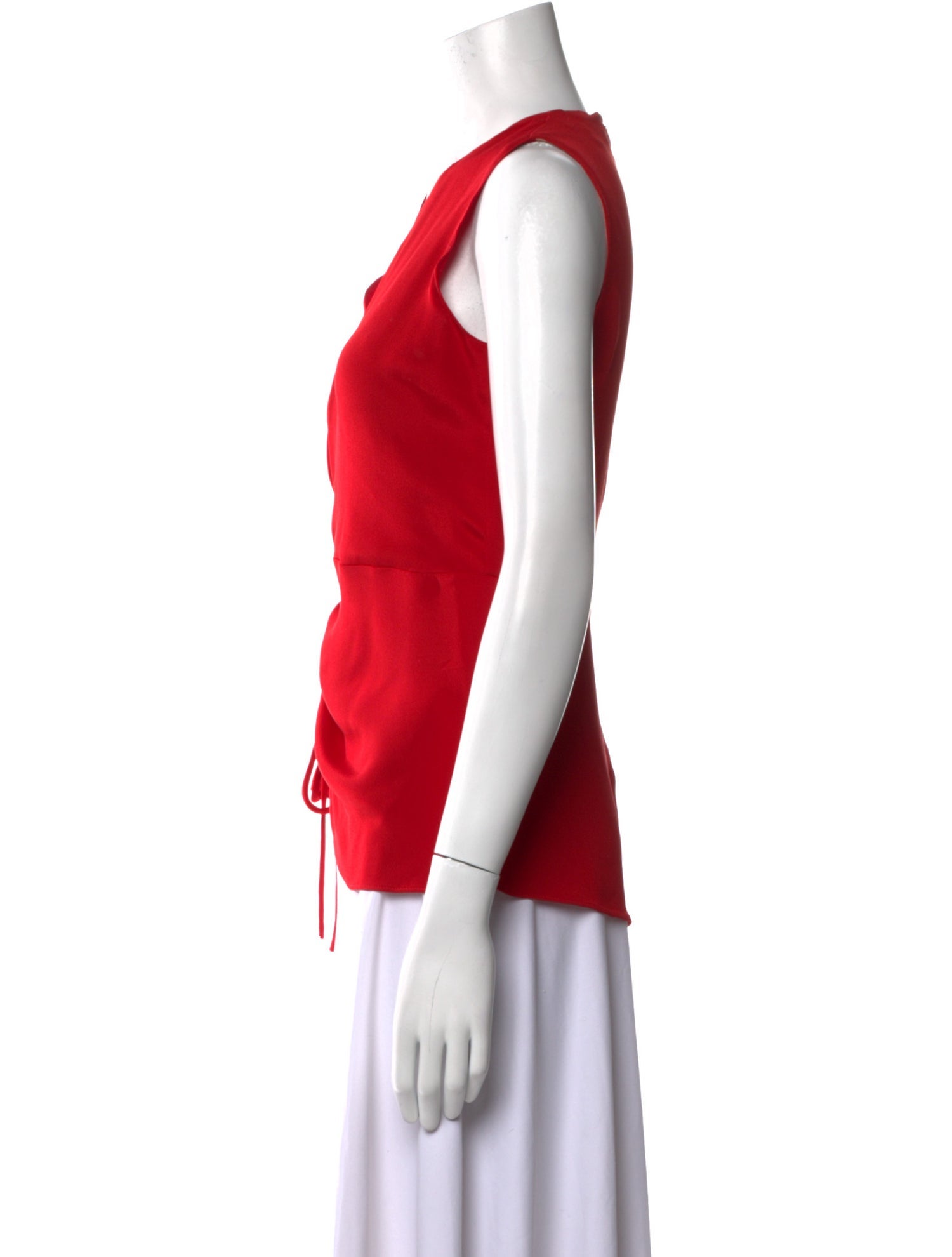 Derek Lam Silk V-Neck Blouse
