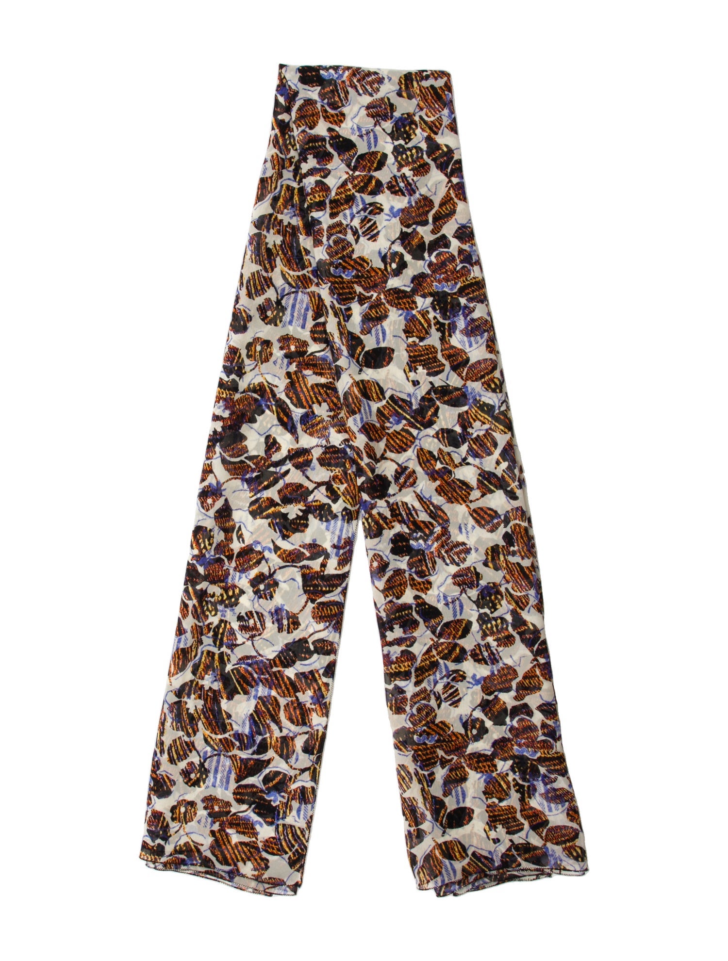 Derek Lam Silk Printed Scarf