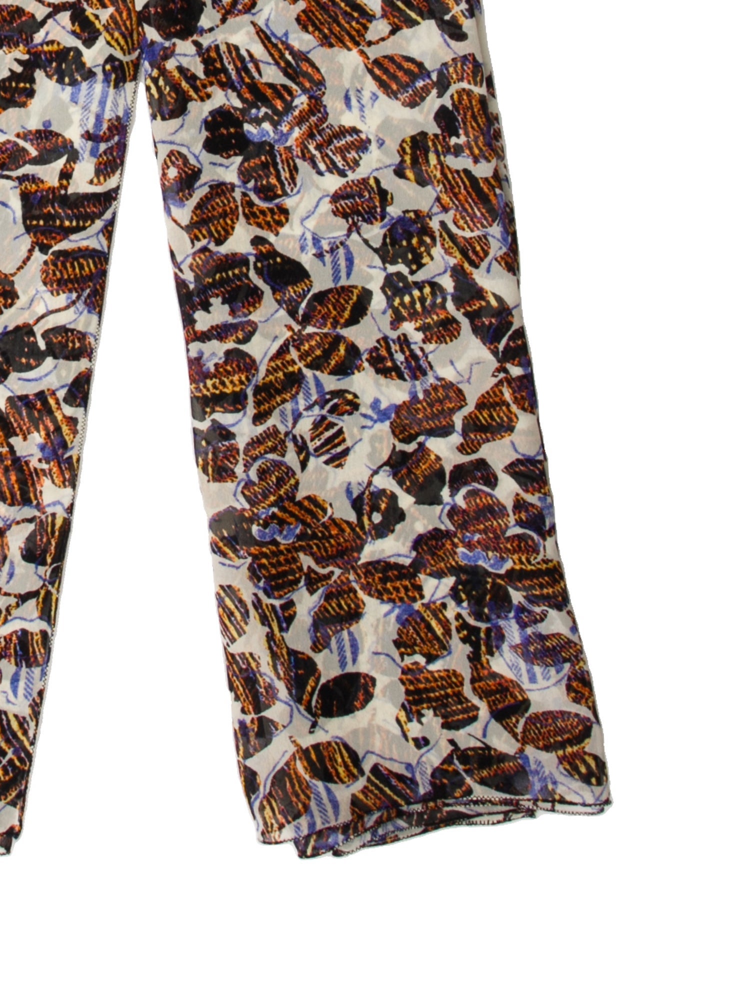 Derek Lam Silk Printed Scarf