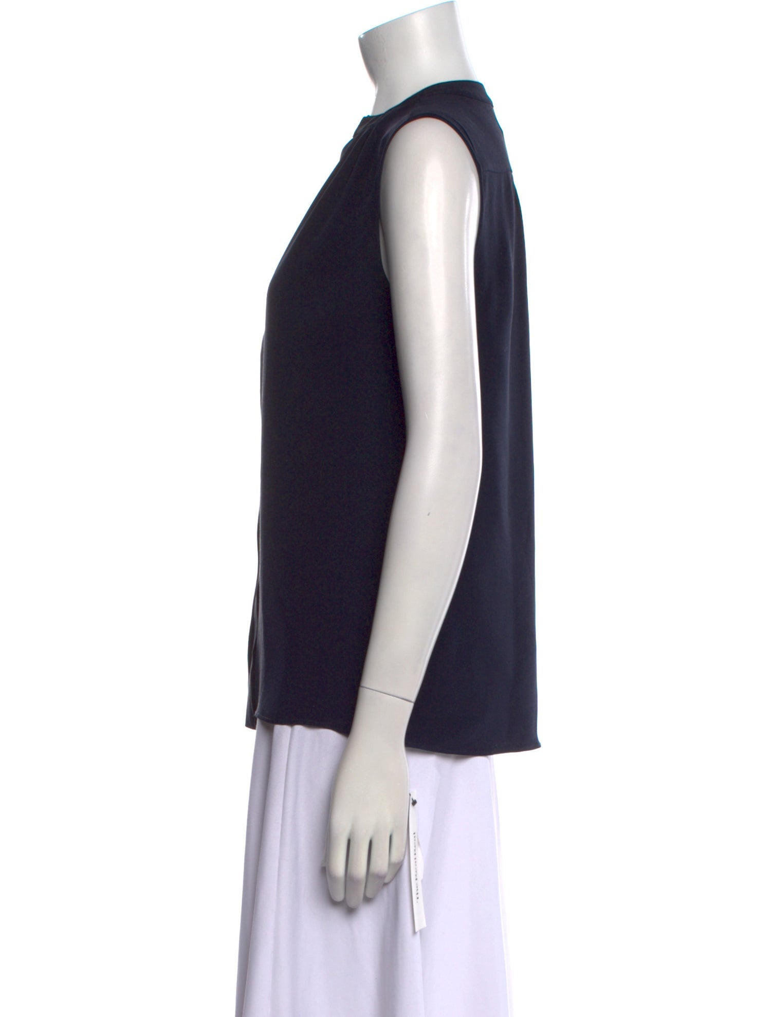 Derek Lam Silk V-Neck Top