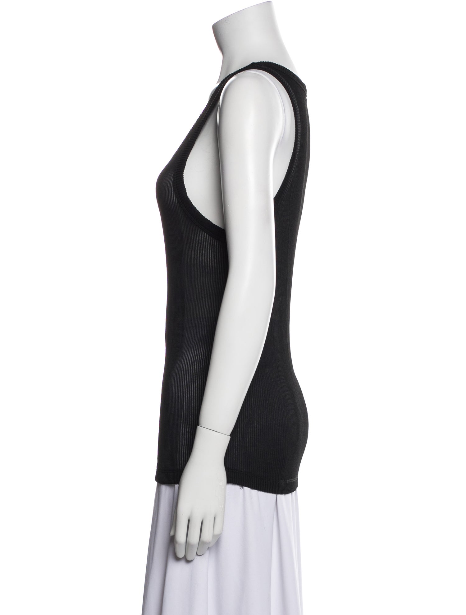 Derek Lam Scoop Neck Sleeveless Top