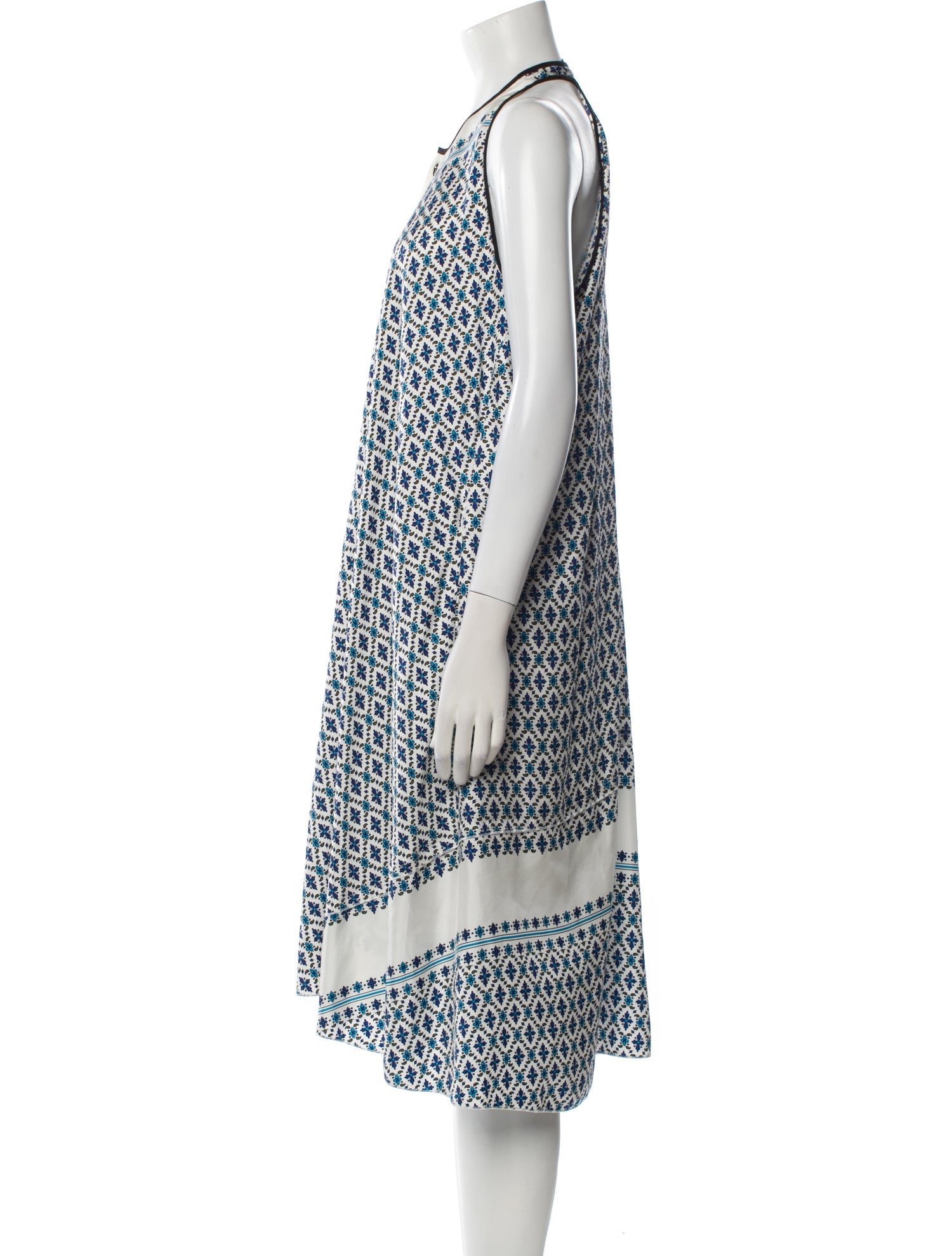 Derek Lam Silk Midi Length Dress