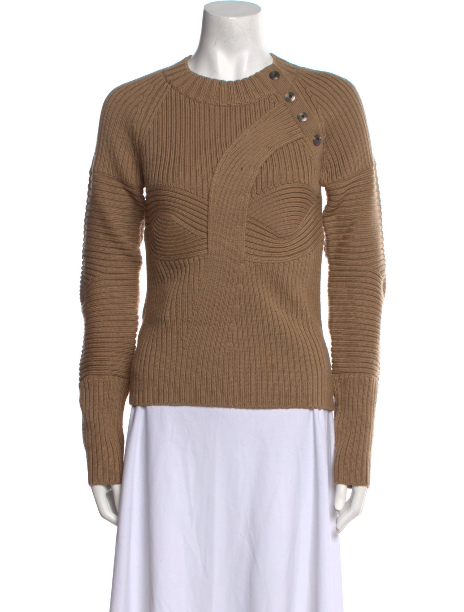 Derek Lam Wool Crew Neck Sweater