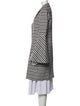 Derek Lam Houndstooth Print Coat