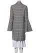 Derek Lam Houndstooth Print Coat