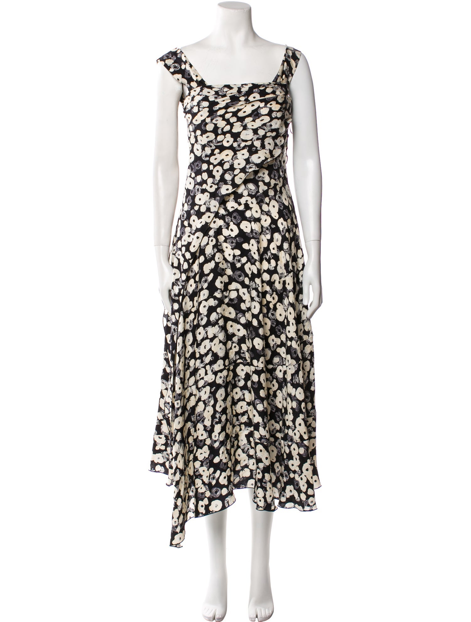 Derek Lam Silk Knee-Length Dress