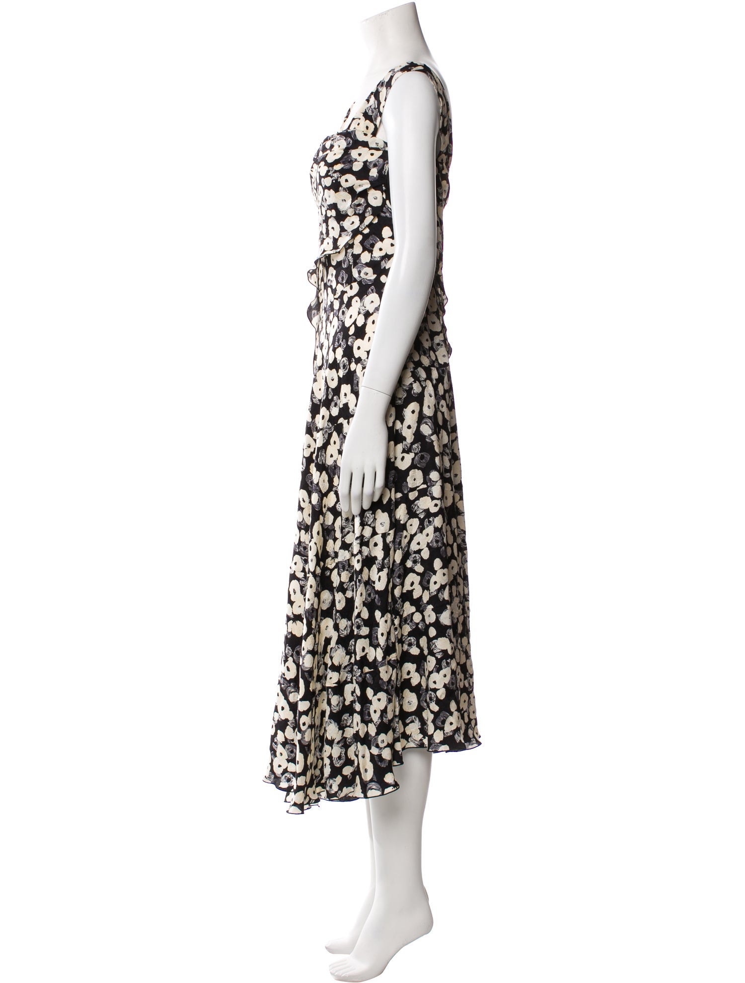 Derek Lam Silk Knee-Length Dress