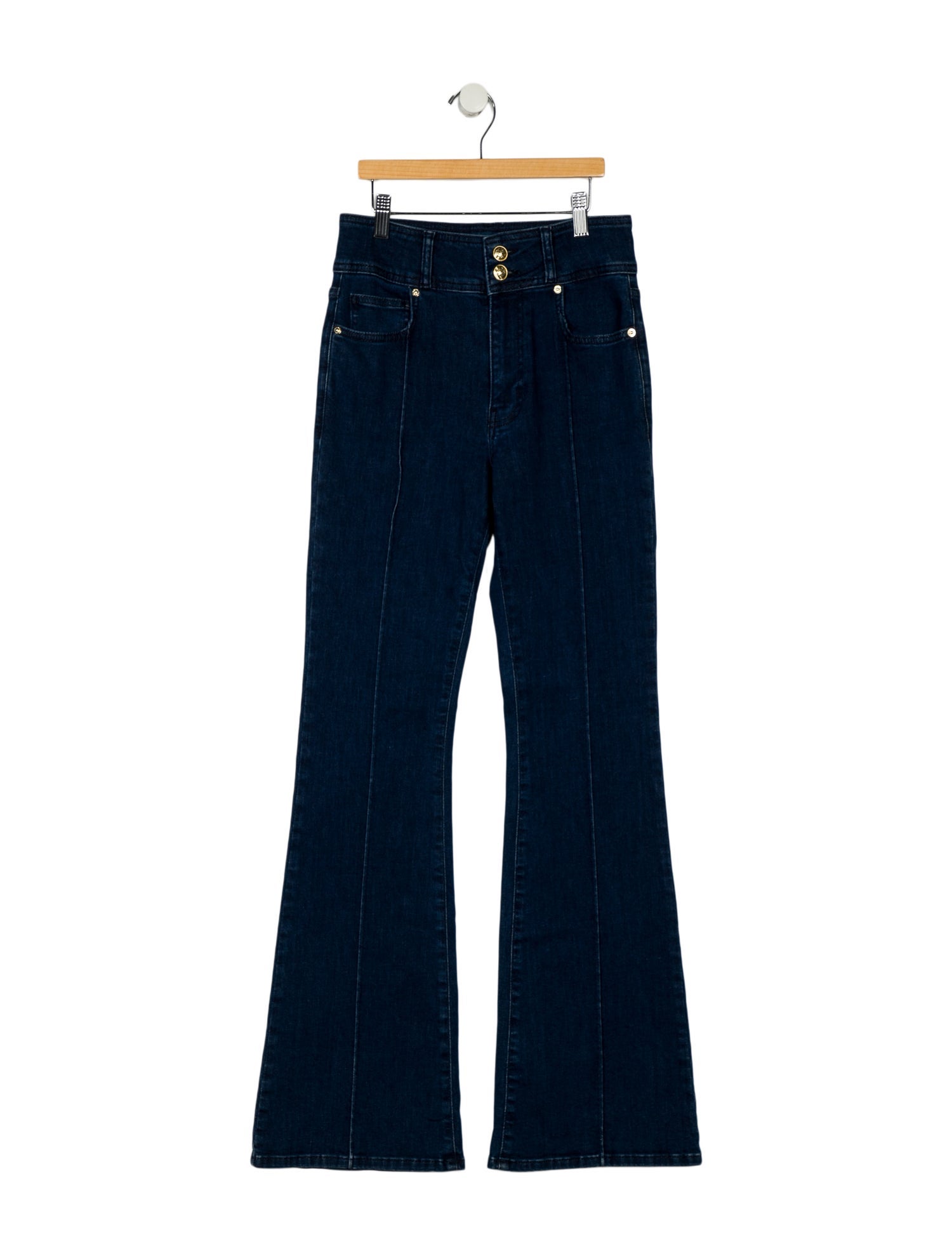 Derek Lam High-Rise Wide Leg Jeans