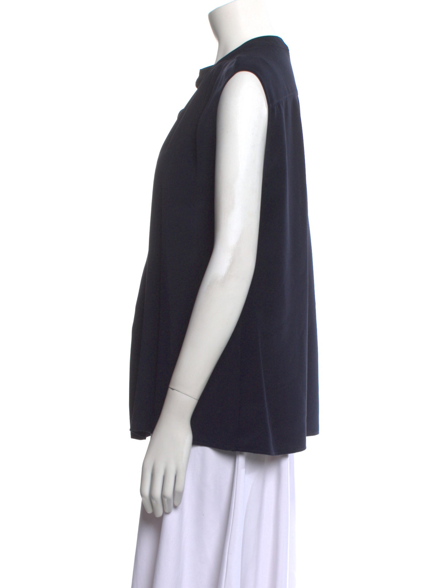 Derek Lam Silk V-Neck Blouse