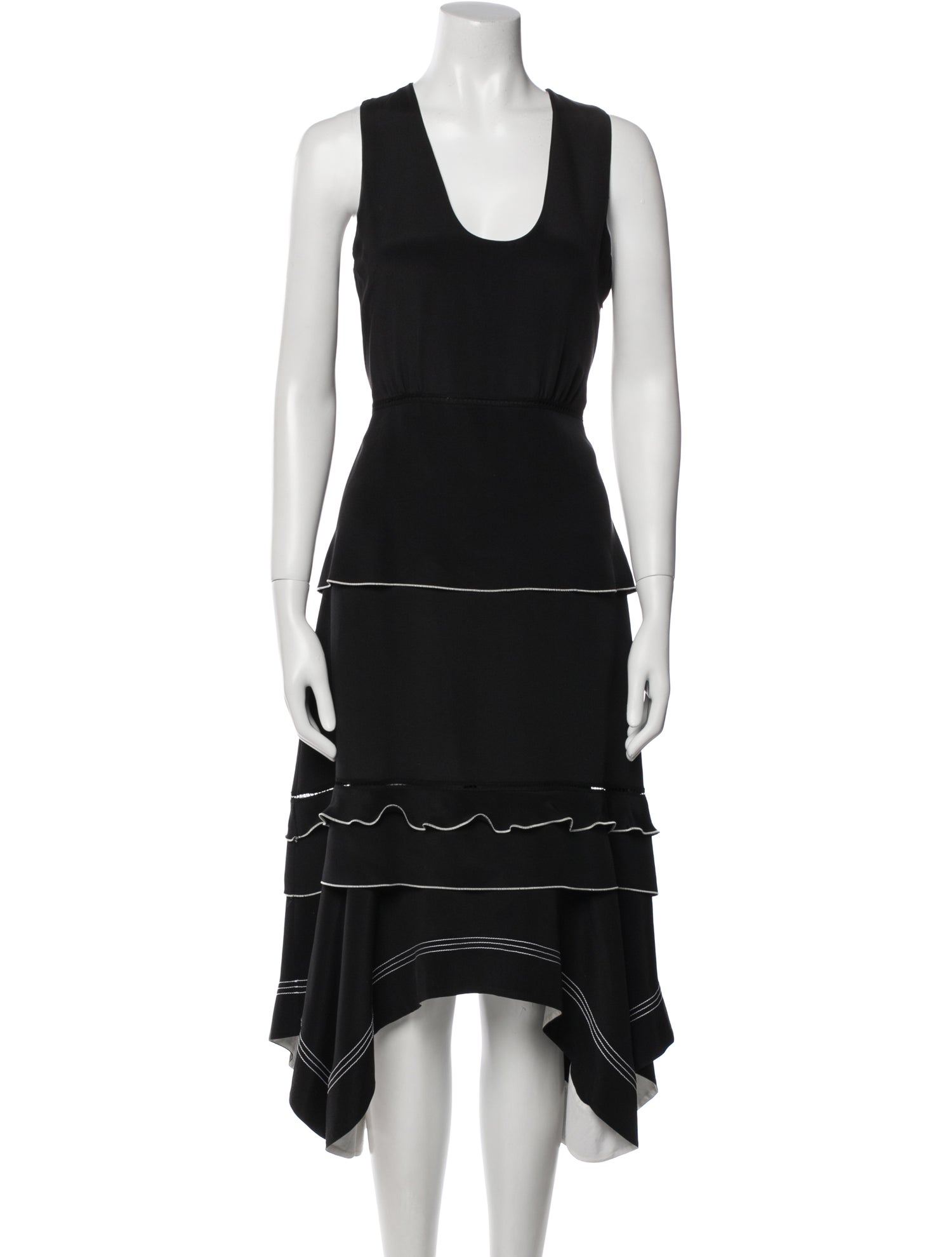 Derek Lam Silk Long Dress