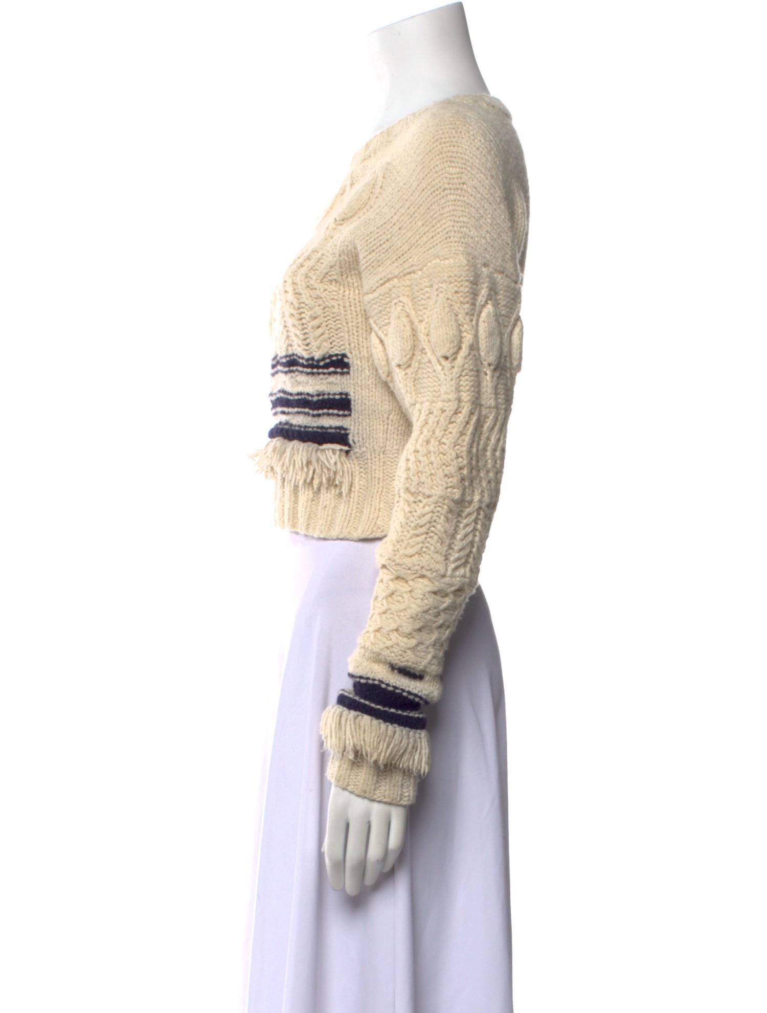 Derek Lam Wool Patterned Sweater