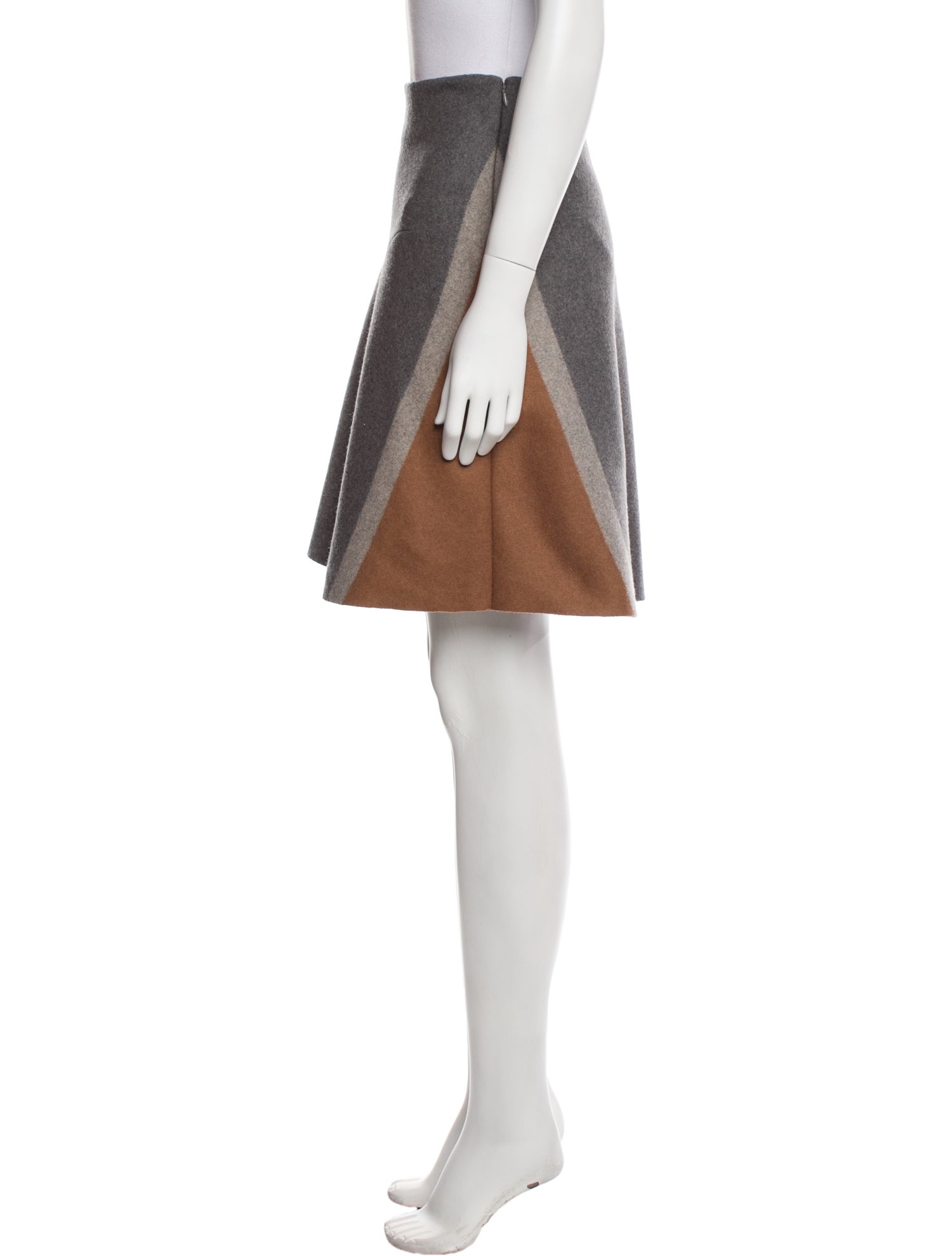 Derek Lam Wool Knee-Length Skirt