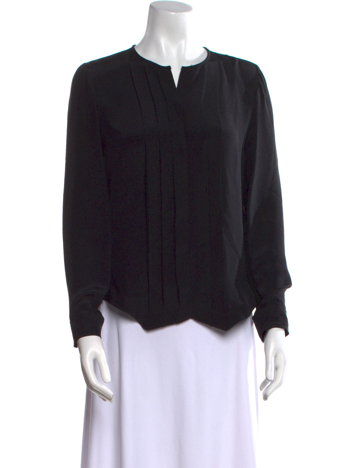 Derek Lam Silk V-Neck Blouse