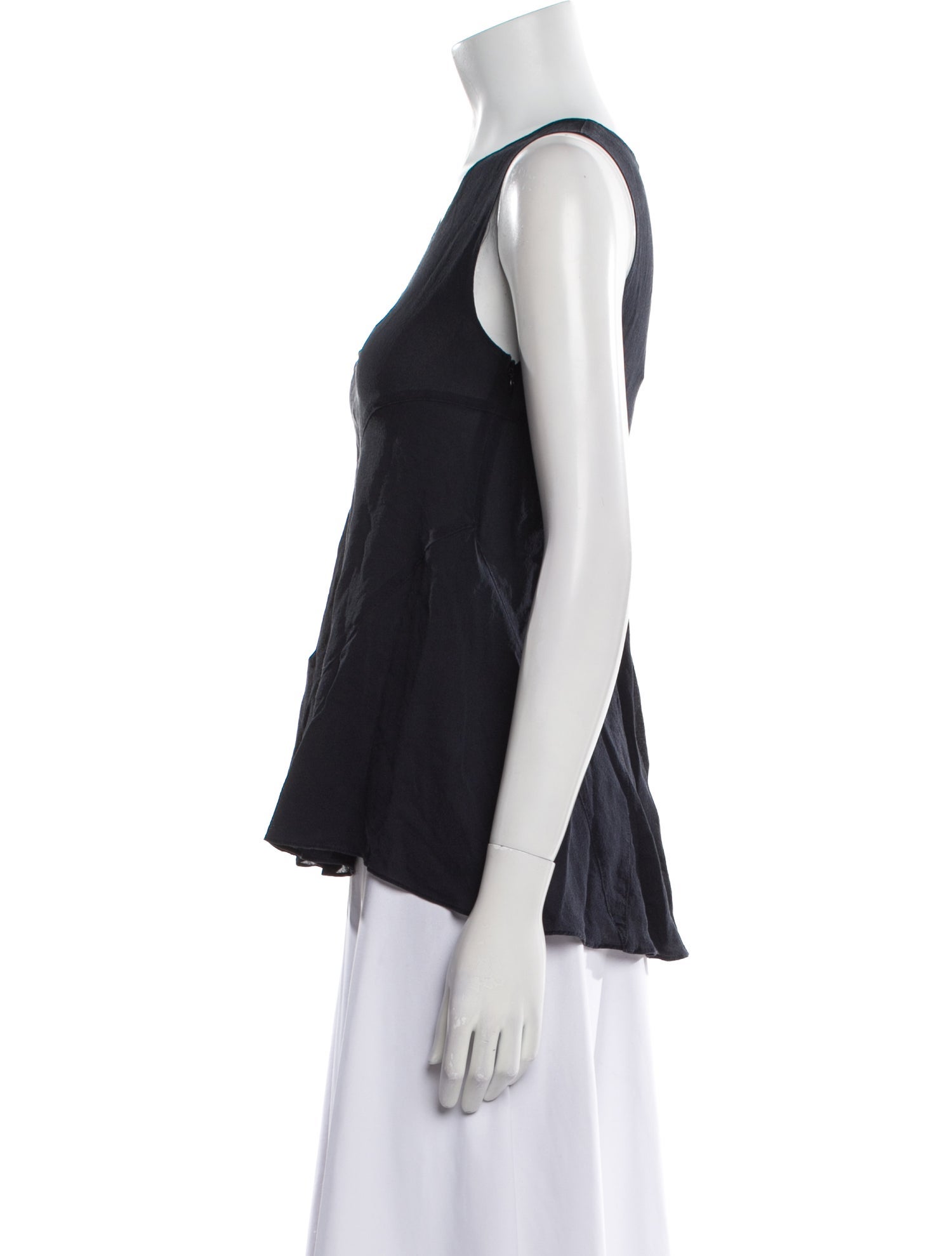 Derek Lam Silk V-Neck Blouse