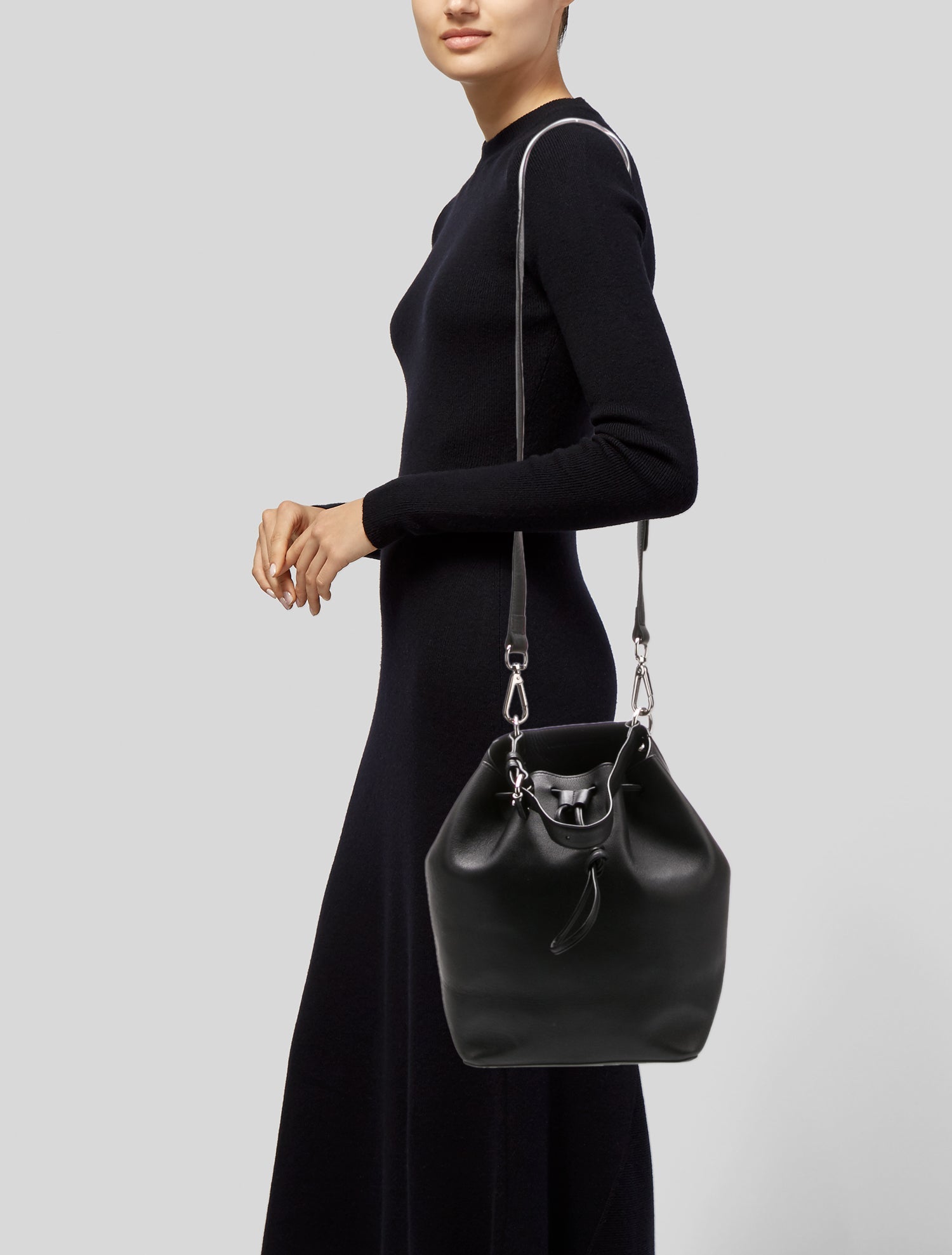 Derek Lam 10 Crosby Leather Shoulder Bag