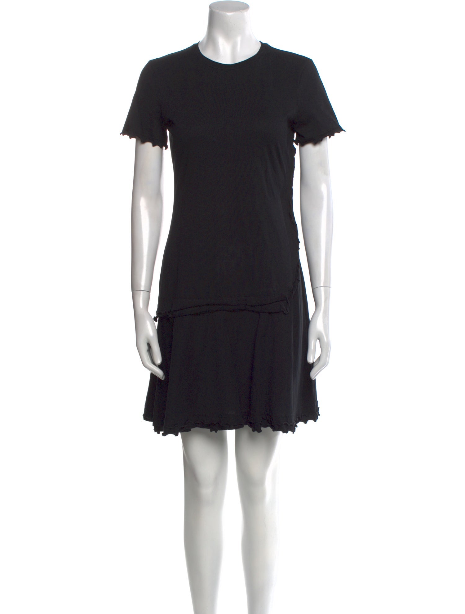 Derek Lam Crew Neck Mini Dress