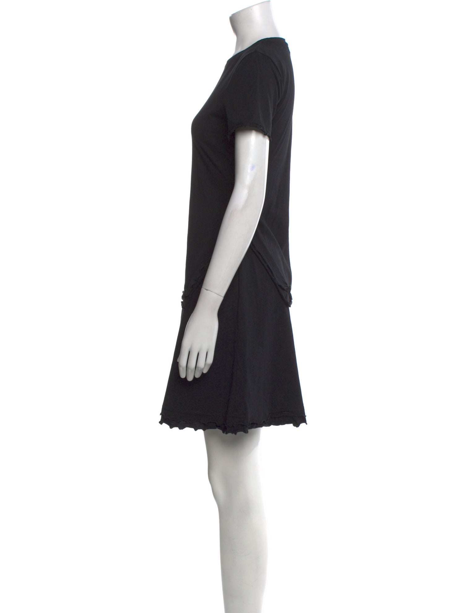 Derek Lam Crew Neck Mini Dress