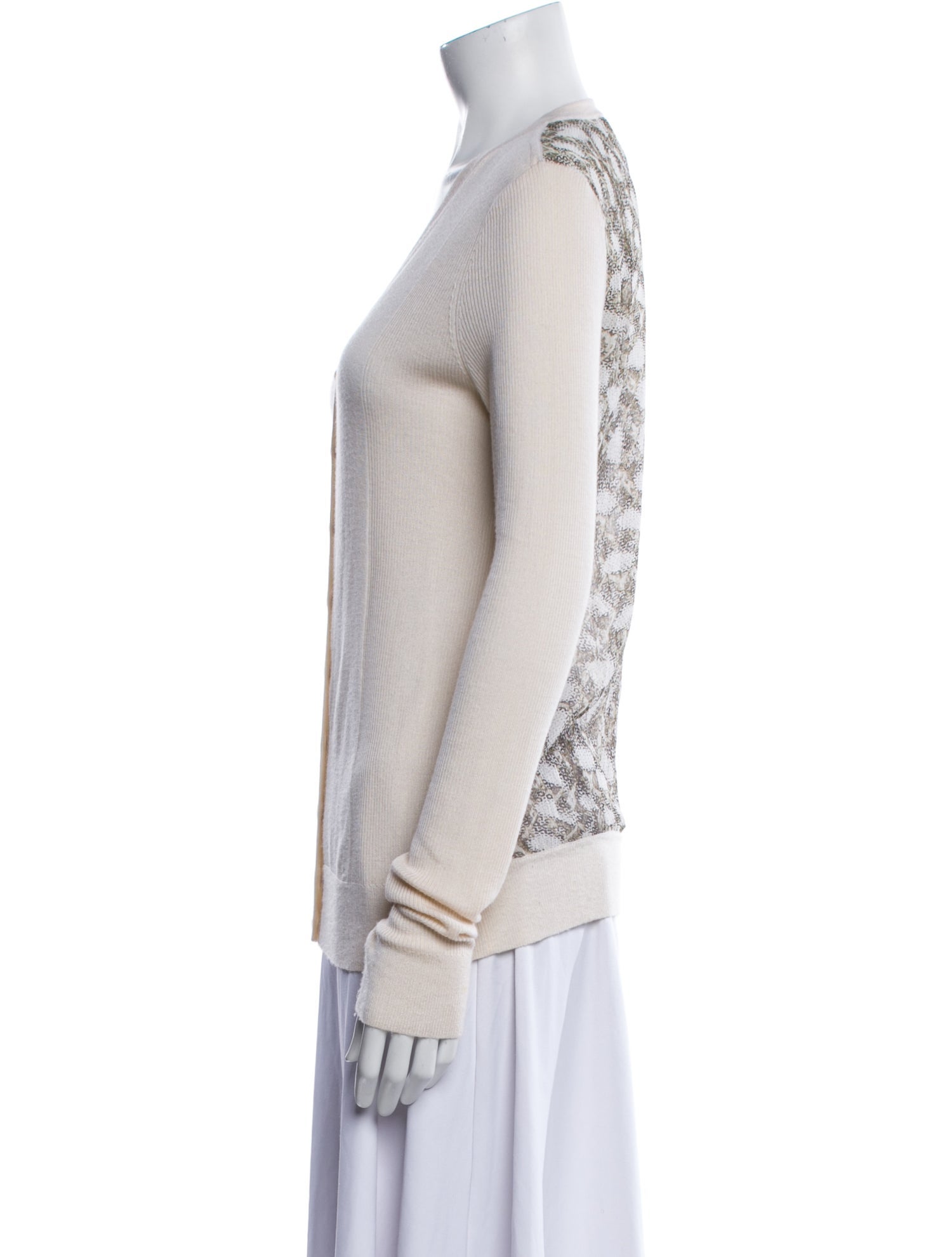 Derek Lam Cashmere V-Neck Sweater