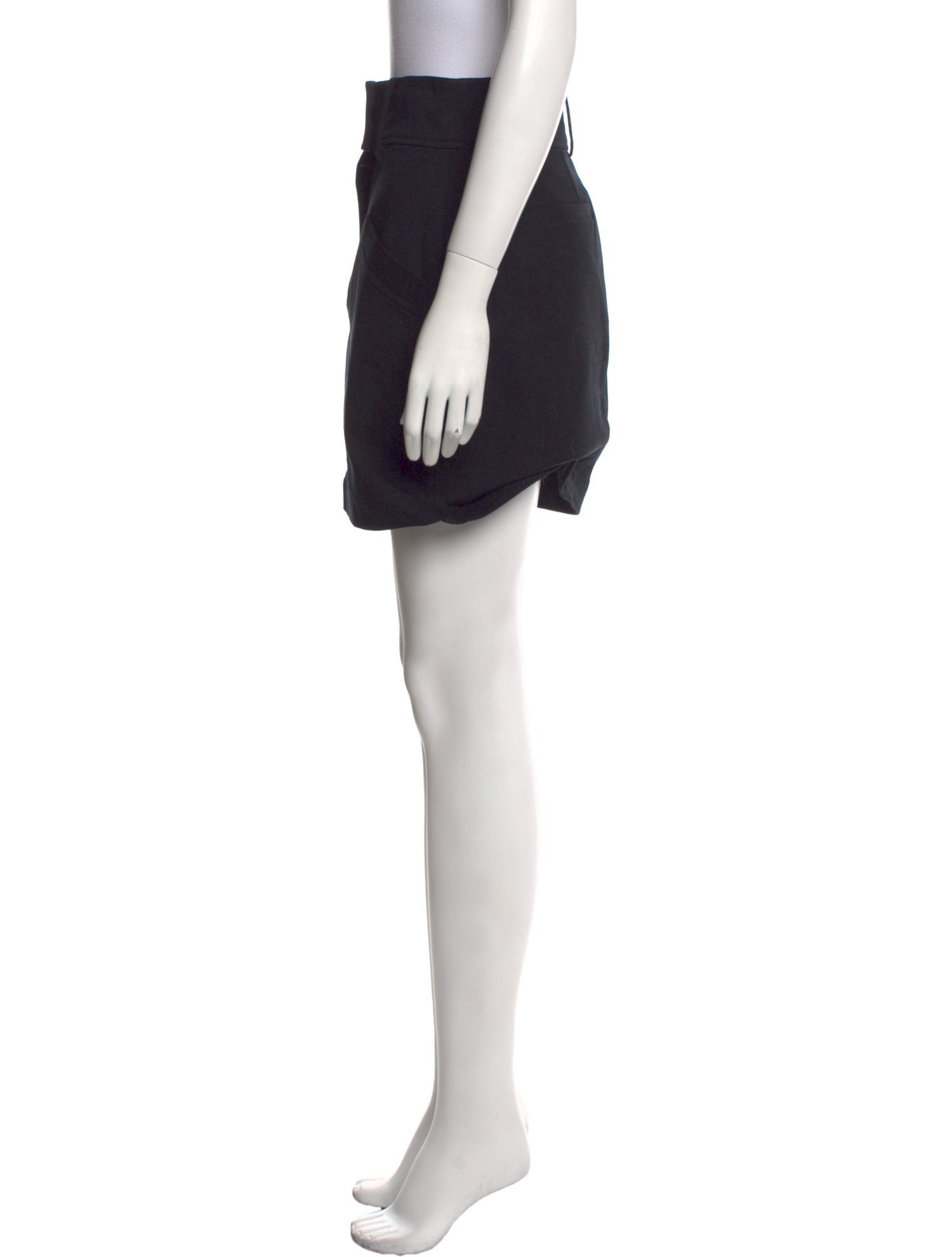 Derek Lam Pleated Accents Mini Skirt