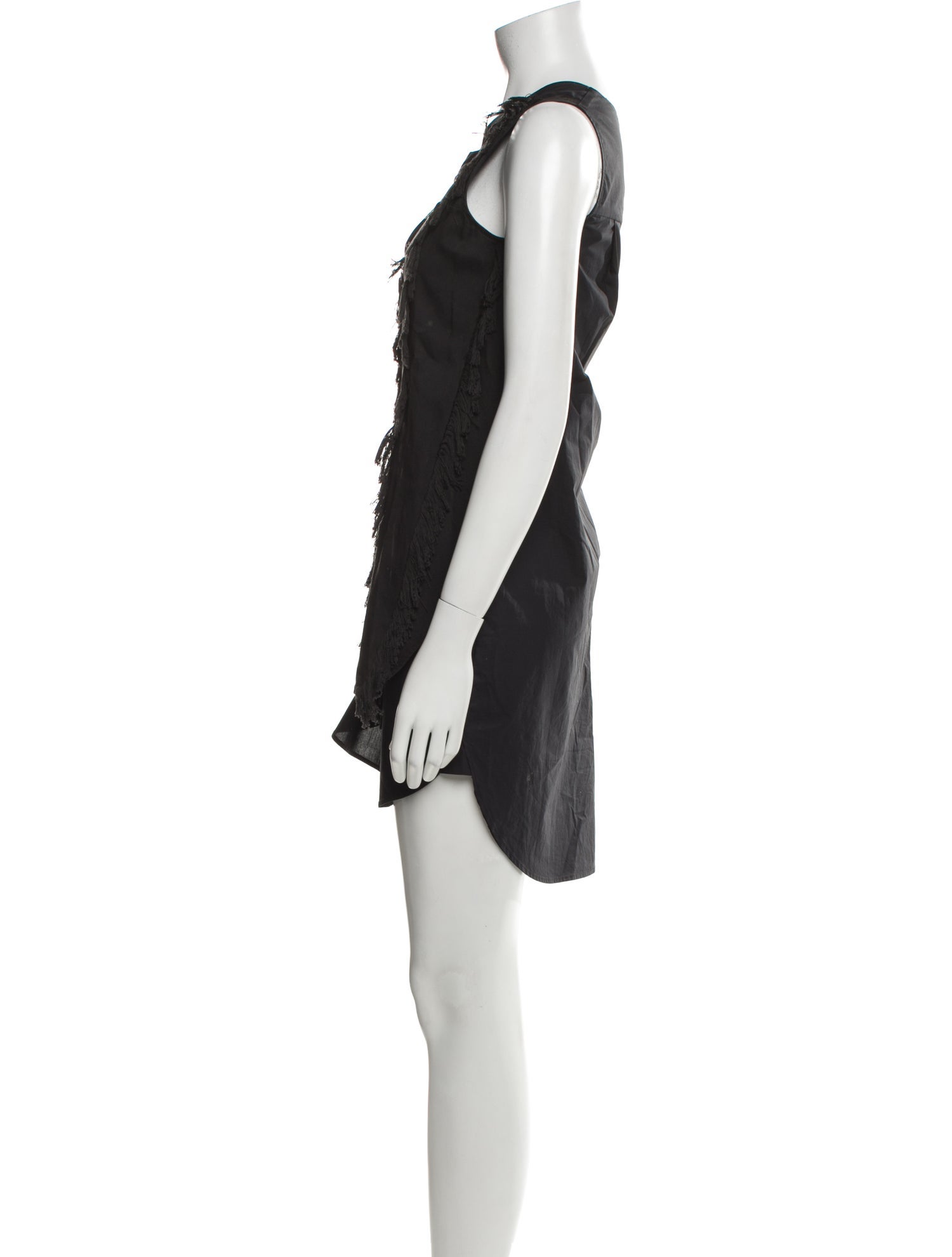 Derek Lam V-Neck Mini Dress