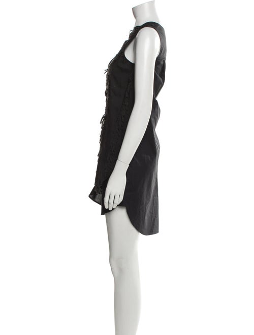 Derek Lam V-Neck Mini Dress