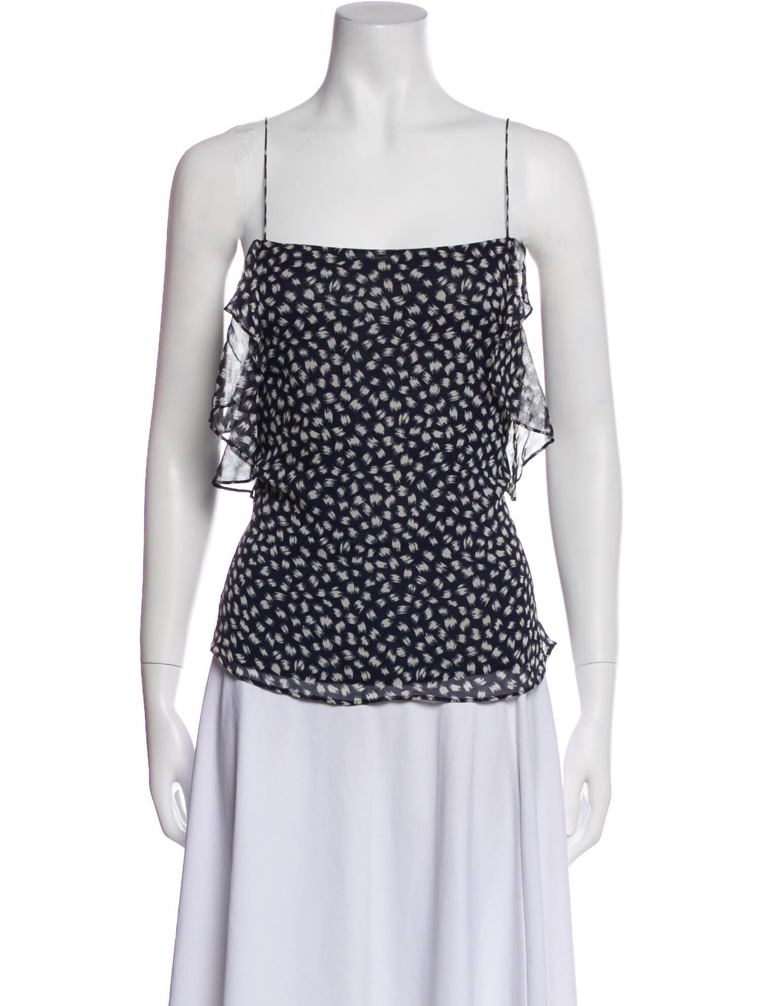 Derek Lam Silk Printed Top