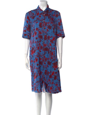 Derek Lam Silk Midi Length Dress