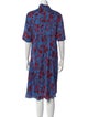 Derek Lam Silk Midi Length Dress