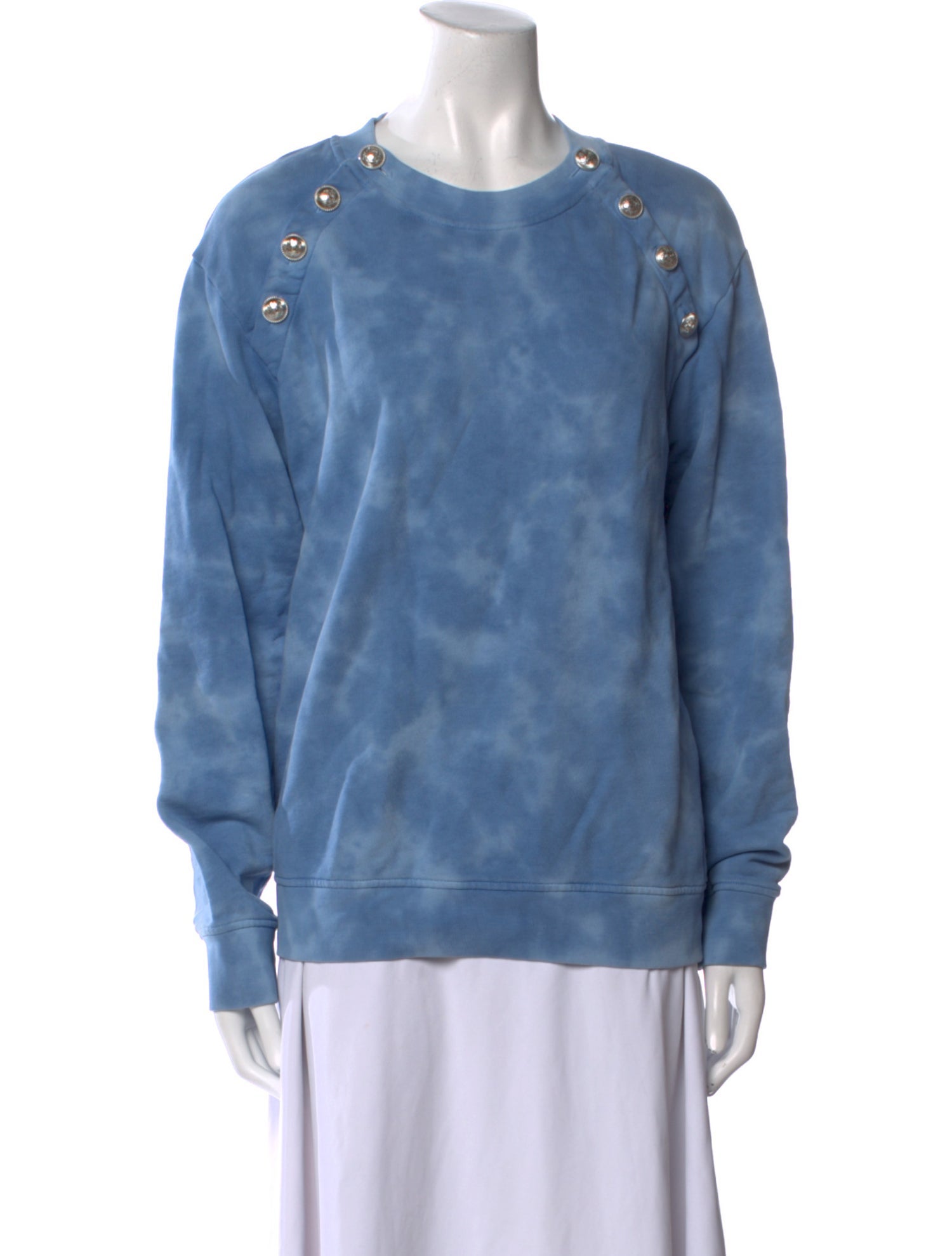 Derek Lam 10 Crosby Crew Neck Long Sleeve Sweatshirt