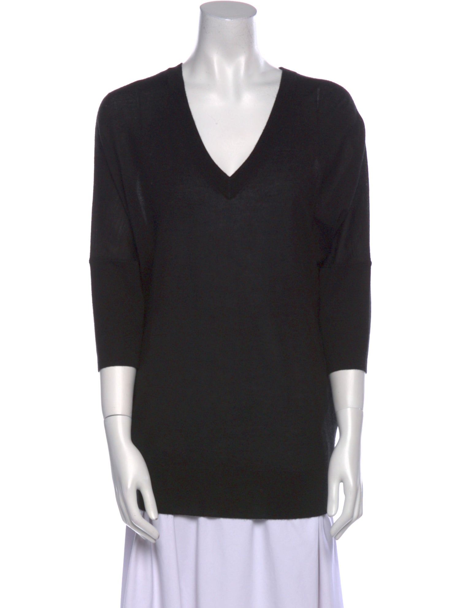 Derek Lam Cashmere V-Neck Sweater