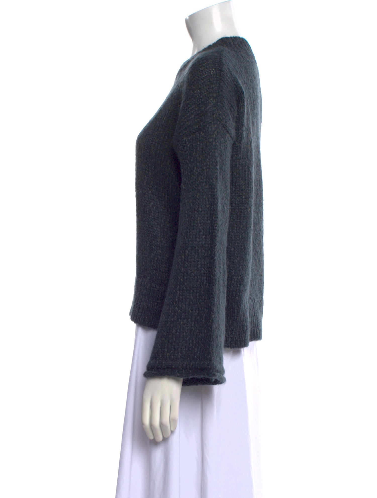 Derek Lam Nylon Mock Neck Sweater