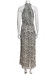 Derek Lam Printed Long Dress