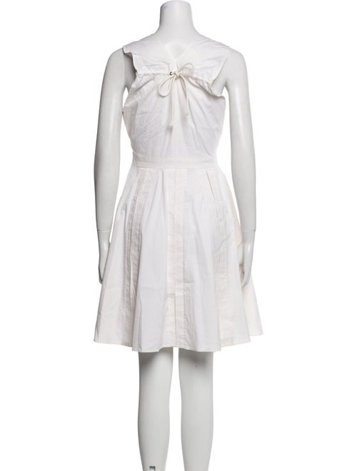 Derek Lam V-Neck Mini Dress