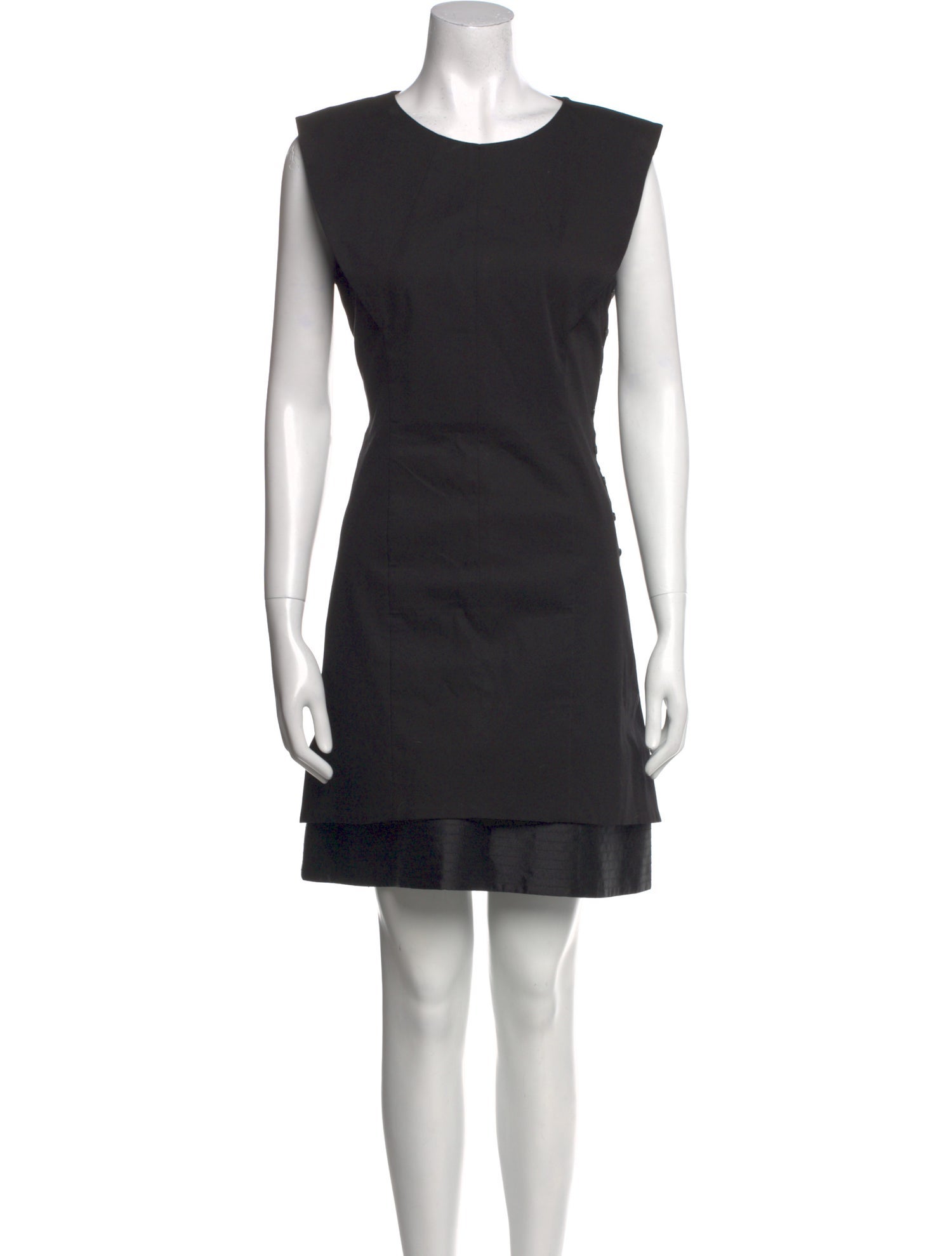 Derek Lam Crew Neck Mini Dress