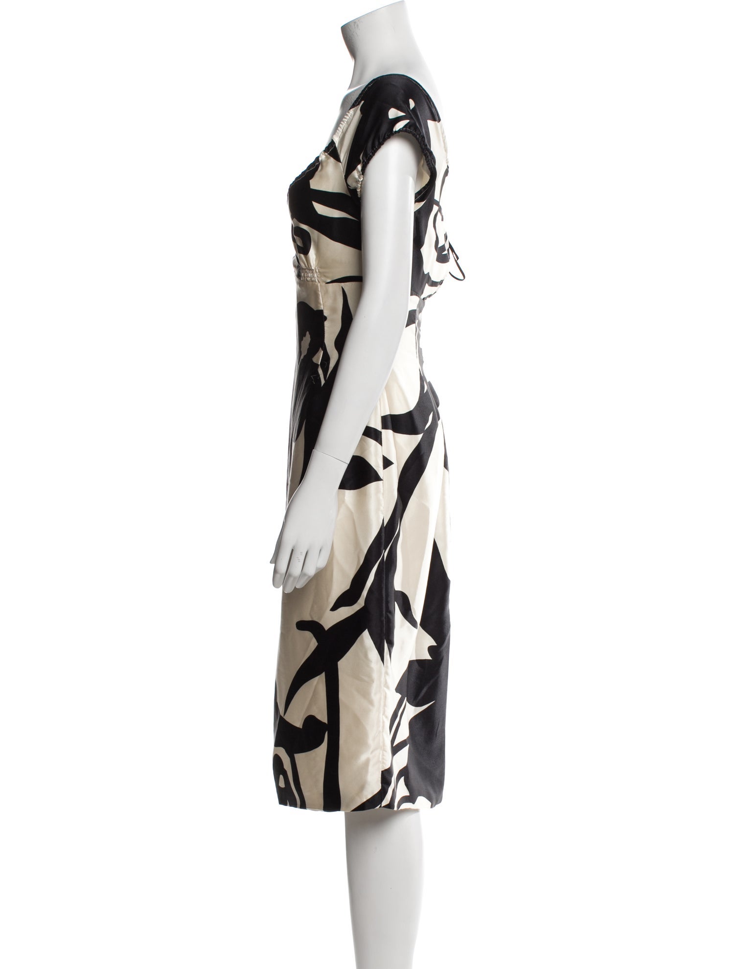 Derek Lam Silk Midi Length Dress
