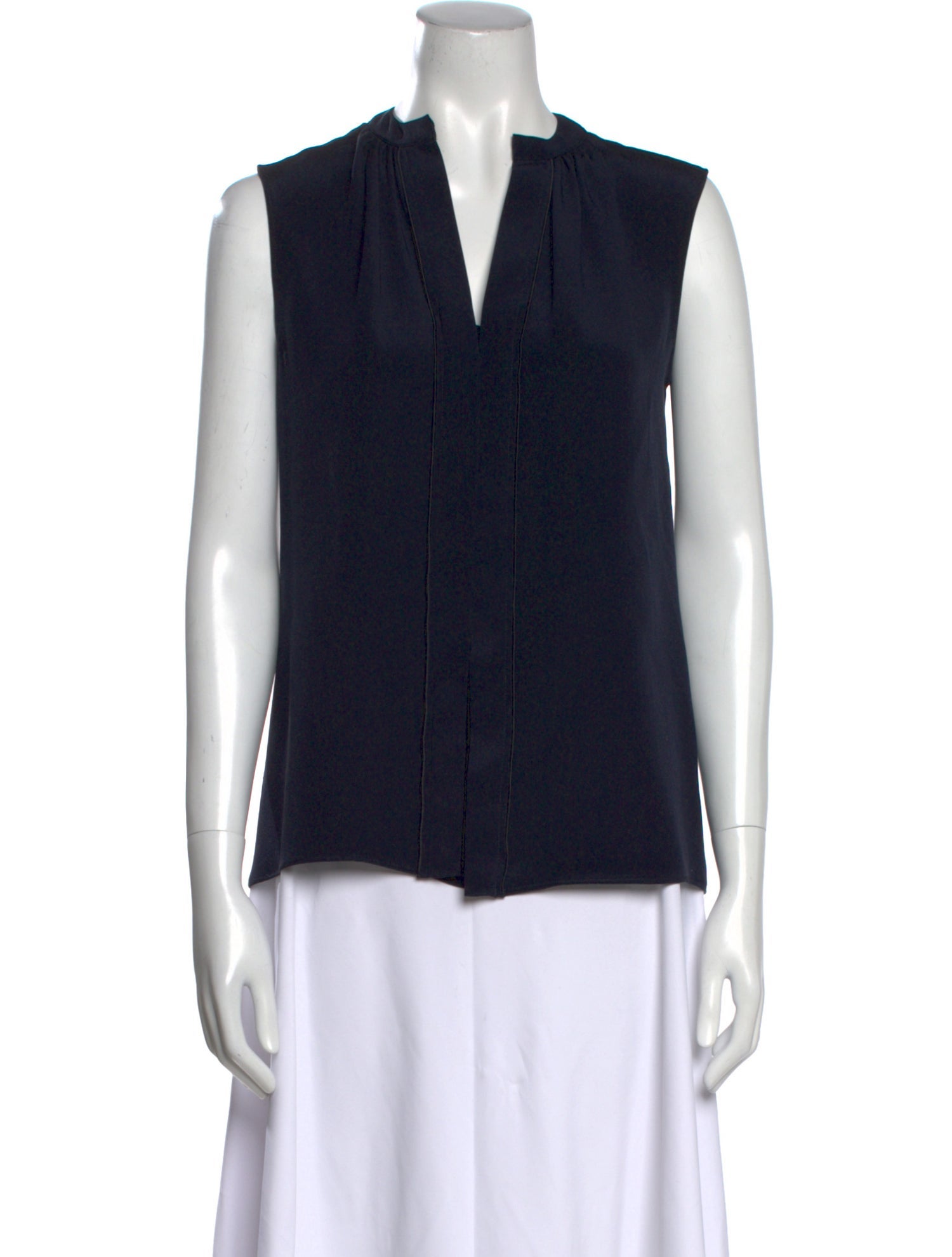 Derek Lam Silk V-Neck Blouse
