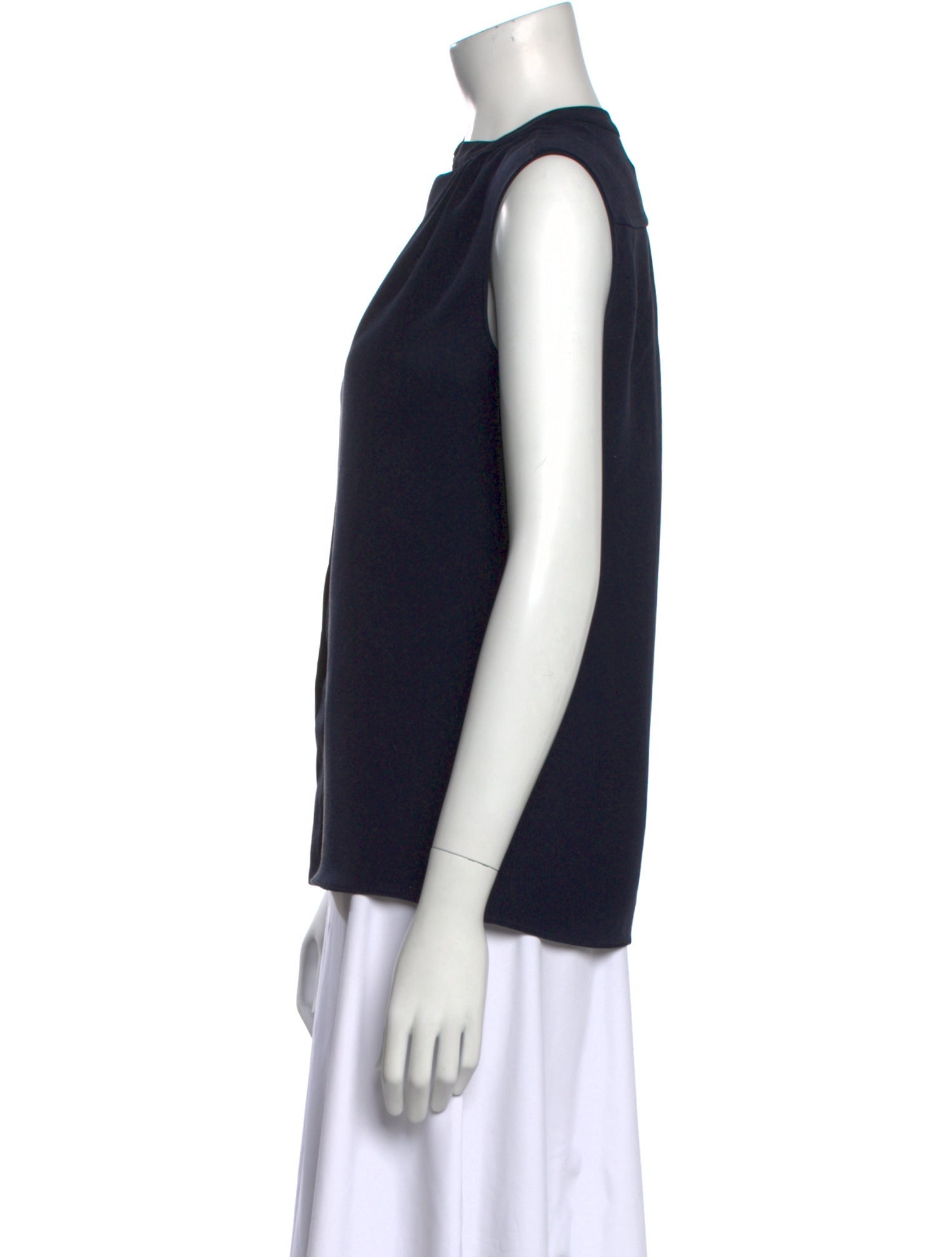 Derek Lam Silk V-Neck Blouse