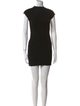 Derek Lam Mock Neck Mini Dress
