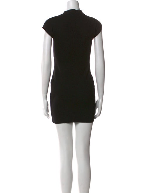 Derek Lam Mock Neck Mini Dress