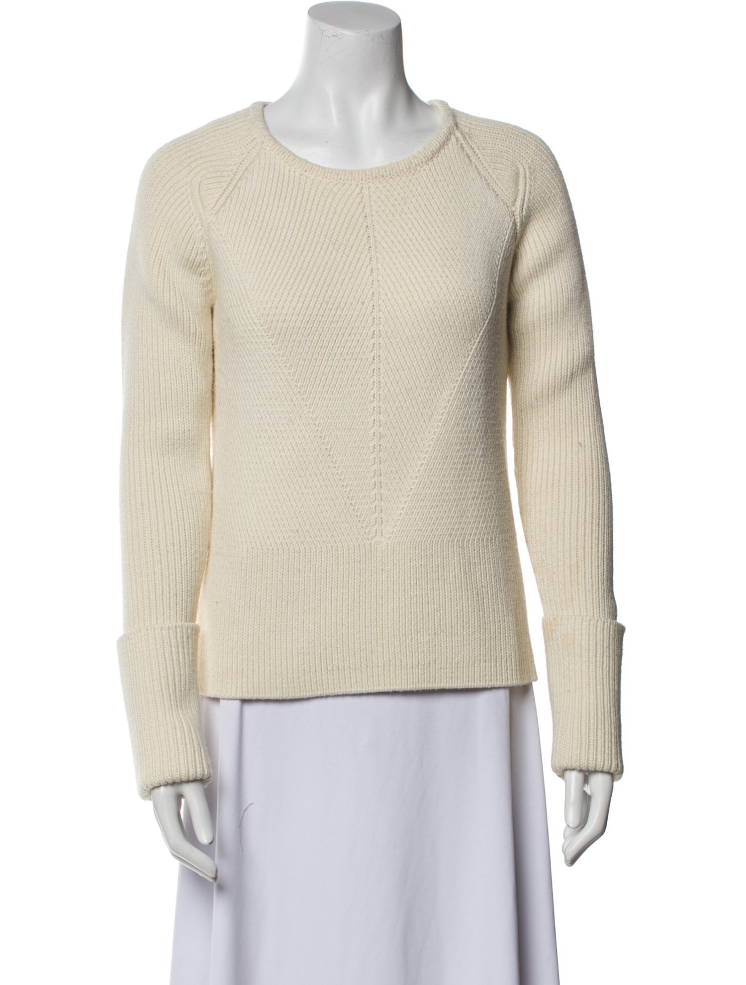 Derek Lam Wool Scoop Neck Sweater