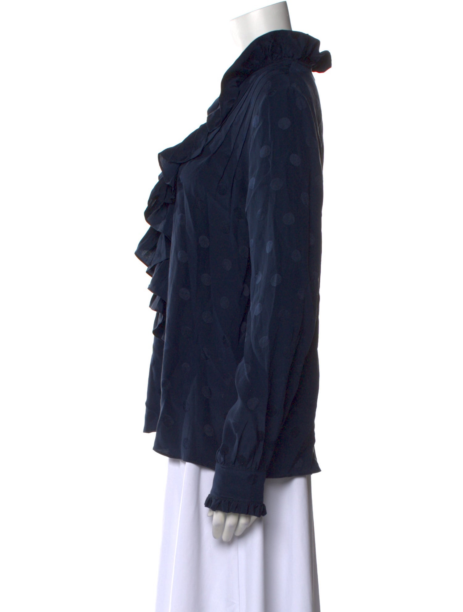 Derek Lam Silk Printed Blouse