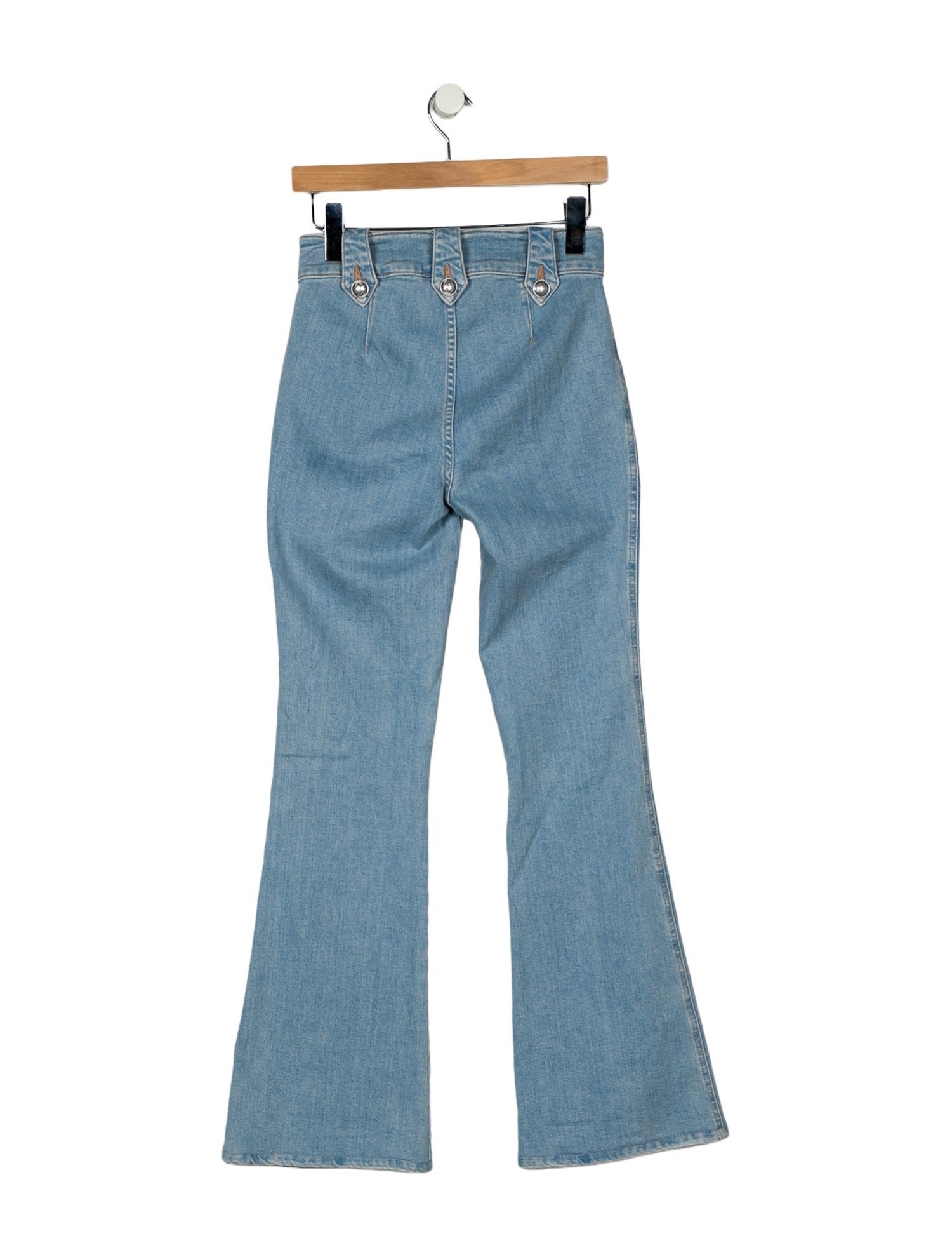 Derek Lam High-Rise Wide Leg Jeans