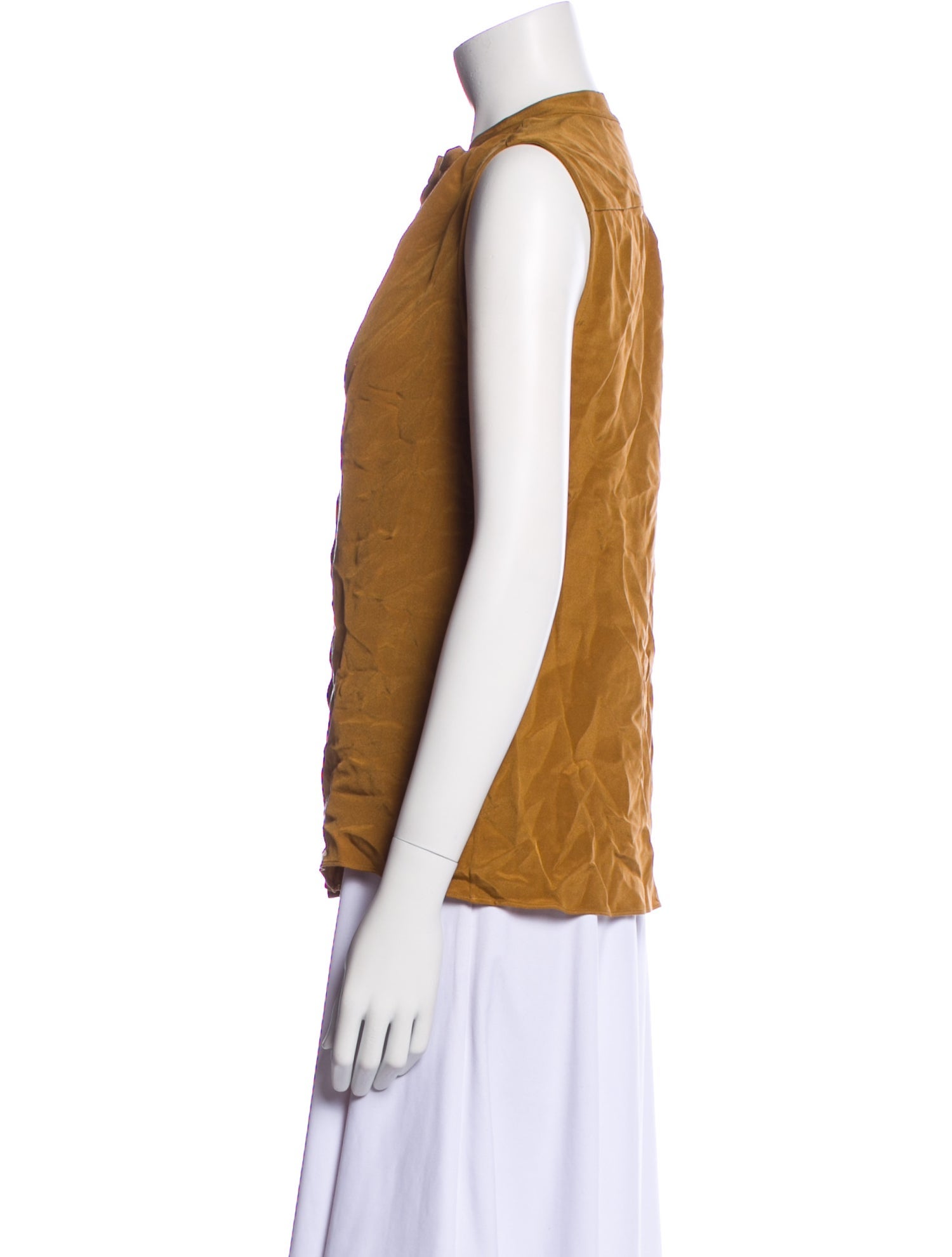 Derek Lam Silk V-Neck Blouse