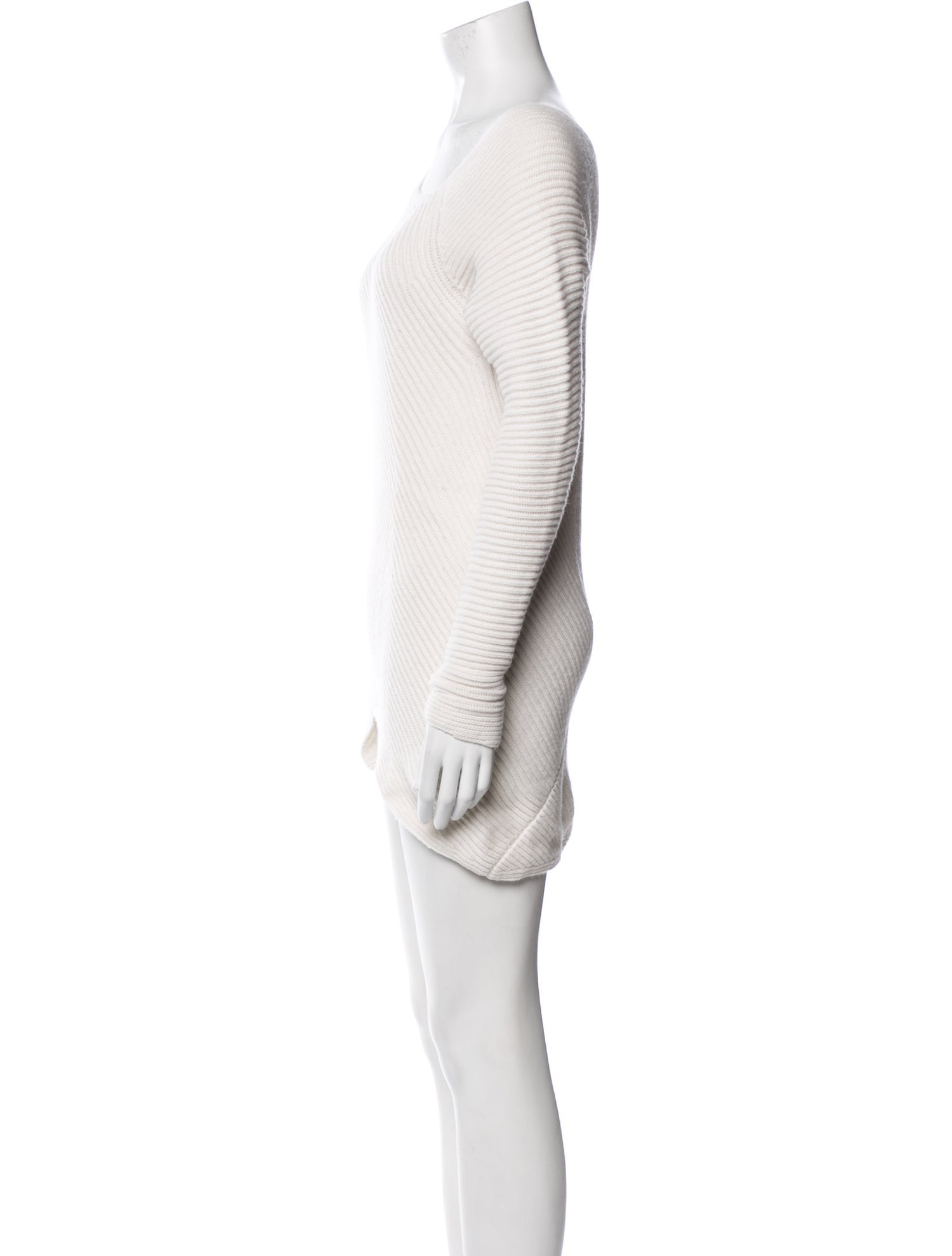 Derek Lam Cashmere Bateau Neckline Sweater