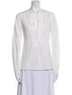Derek Lam V-Neck Long Sleeve Blouse